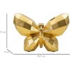 Mauro Ferretti vaso farfalla 22,5x8x15 cm oro