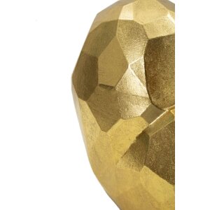 Mauro Ferretti vaso cuore 19x9x18 cm oro