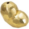 Mauro Ferretti vaso cuore 19x9x18 cm oro