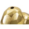 Mauro Ferretti vaso cuore 19x9x18 cm oro