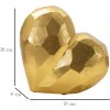 Mauro Ferretti vaso cuore 19x9x18 cm oro