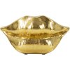 Mauro Ferretti vaso bocca labbro 23x8x12 cm oro
