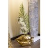 Mauro Ferretti vaso bocca labbro 23x8x12 cm oro