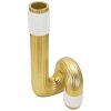 Mauro Ferretti Vaso Bann Grande 15,3x13x30,5 cm bianco oro