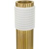 Mauro Ferretti Vaso Bann Grande 15,3x13x30,5 cm bianco oro