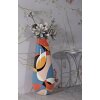 Mauro Ferretti Vaso Rubik grande Ø37x92 cm multicolore
