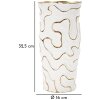 Mauro Ferretti Vaso Adore Ø16x32,5 cm oro bianco