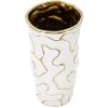 Mauro Ferretti vaso Adore Ø 12,5x25 cm oro bianco