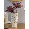 Mauro Ferretti vaso Adore Ø 12,5x25 cm oro bianco