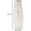 Mauro Ferretti Vaso Lia Ø14,5x39,5 cm oro bianco