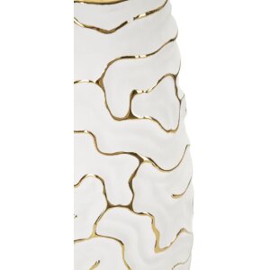 Mauro Ferretti Vaso Lia Ø 12x29,5 cm oro bianco