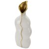 Mauro Ferretti Vaso Uma 19,5x10x50 cm oro bianco