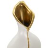 Mauro Ferretti Vaso Uma 19,5x10x50 cm oro bianco