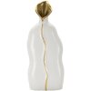 Mauro Ferretti Vaso Uma 16x8x40 cm oro bianco