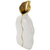 Mauro Ferretti Vaso Uma 16x8x40 cm oro bianco