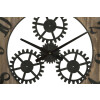 Mauro Ferretti orologio da parete Ingranaggio Plus Ø60x4 cm nero naturale
