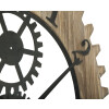 Mauro Ferretti orologio da parete Ingranaggio Plus Ø60x4 cm nero naturale