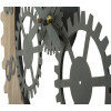 Mauro Ferretti orologio da parete Ingranaggio Plus Ø60x4 cm nero naturale