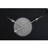 Mauro Ferretti orologio da parete Silver Glam Ø60x4,5 cm nero argento