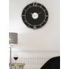 Mauro Ferretti orologio da parete Silver Glam Ø60x4,5 cm nero argento