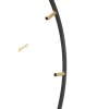 Mauro Ferretti orologio da parete Goldy Ø60x4,5 cm oro nero