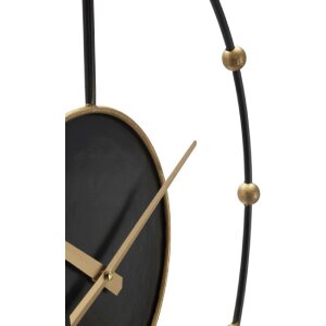Mauro Ferretti orologio da parete perla Ø61x4,5 cm oro nero