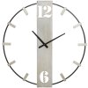 Mauro Ferretti orologio da parete argento Ø 61x4,5 cm argento nero