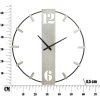 Mauro Ferretti orologio da parete argento Ø 61x4,5 cm argento nero