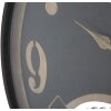 Mauro Ferretti orologio da parete XXX Ø67x6,5 cm nero marrone