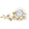Orologio da parete Mauro Ferretti flow 92,5x8x45,5 cm bianco oro