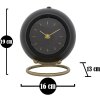 Mauro Ferretti orologio da tavolo a sfera 16x13x19 cm oro nero