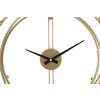 Mauro Ferretti orologio da parete a righe oro Ø 50x4 cm oro