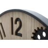 Mauro Ferretti orologio da parete Grand Ø 60x4,5 cm nero marrone