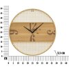 Mauro Ferretti orologio da parete Fuji Ø 50x3,5 cm colore naturale