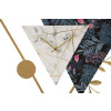 Orologio da parete Mauro Ferretti triangolo 75x4,5x59 cm multicolore