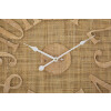Mauro Ferretti orologio da parete Boho Ø 60x4,5 cm colore naturale bianco