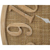 Mauro Ferretti orologio da parete Boho Ø 60x4,5 cm colore naturale bianco