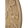 Mauro Ferretti orologio da parete Boho Ø 60x4,5 cm colore naturale bianco