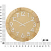 Mauro Ferretti orologio da parete Boho Plus Ø 60x4,5 cm bianco naturale
