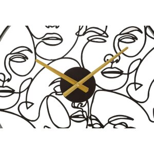 Mauro Ferretti orologio da parete Ø 50x3,5 cm nero