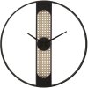 Mauro Ferretti orologio da parete Ribby Ø60x5 cm nero crema