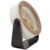 Mauro Ferretti orologio da tavolo rotondo 23,5x7x24 cm marrone