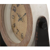 Mauro Ferretti orologio da tavolo rotondo 23,5x7x24 cm marrone
