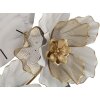 Mauro Ferretti orologio da parete fiori 64x8x64 cm bianco grigio