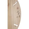 Mauro Ferretti orologio da parete Wordy Ø 60x3,5 cm nero naturale