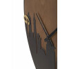Mauro Ferretti orologio da parete city Ø 60x2 cm nero marrone