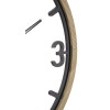 Mauro Ferretti orologio da parete a staffe Ø 60x2,5 cm nero marrone