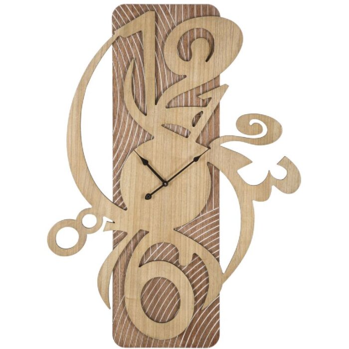 Mauro Ferretti orologio da parete Wolly 70x4,4x93 cm naturale