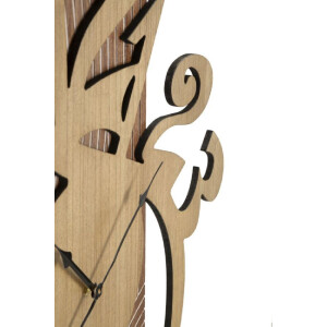 Mauro Ferretti orologio da parete Wolly 70x4,4x93 cm naturale
