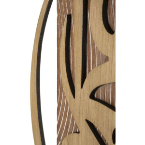 Mauro Ferretti orologio da parete Wolly 70x4,4x93 cm naturale